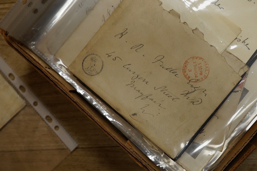 A collection of 19th and 20th century documents, correspondence, and publications, including some of Royal interest